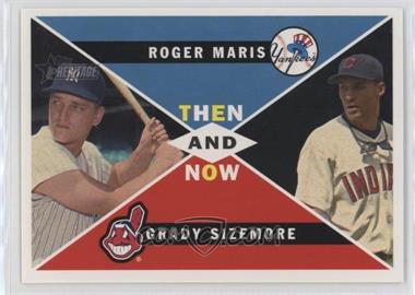 2009 Topps Heritage - Then and Now Heritage High Series #TN-6 - Roger Maris, Grady Sizemore