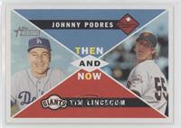 Johnny Podres, Tim Lincecum