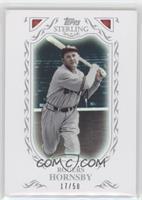 Rogers Hornsby #/50