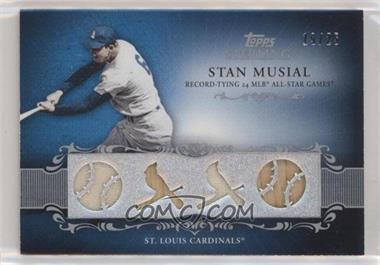 2009 Topps Sterling - Career Chronicles Relics Quad #4CCR-119 - Stan Musial /25
