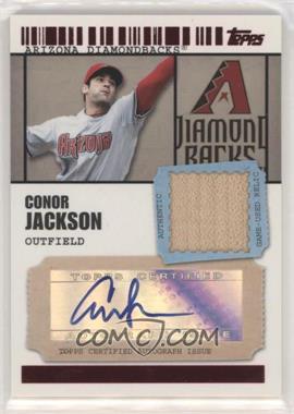 2009 Topps Ticket To Stardom - Autographed Relics - Red #TSAR-CAJ - Conor Jackson /1