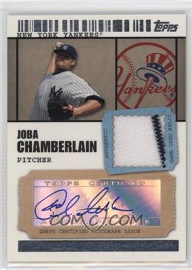 2009 Topps Ticket To Stardom - Autographed Relics #TSAR-JC - Joba Chamberlain /489