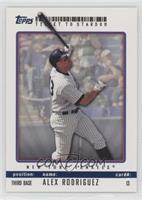 Alex Rodriguez #/99