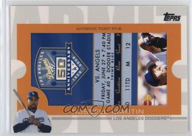 2009 Topps Ticket To Stardom - Ticket Stubs #TS-97 - Russell Martin /110 [EX to NM]