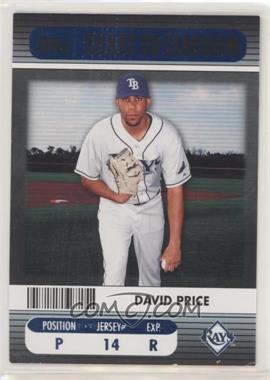 2009 Topps Ticket To Stardom - Ticket to Stardom - Blue #TTS-1 - David Price /99 [EX to NM]