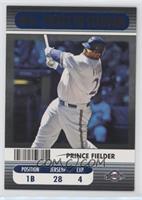 Prince Fielder #/99