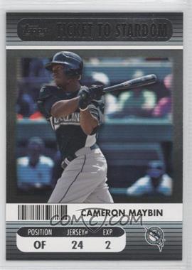 2009 Topps Ticket To Stardom - Ticket to Stardom #TTS-4 - Cameron Maybin