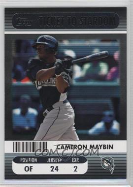 2009 Topps Ticket To Stardom - Ticket to Stardom #TTS-4 - Cameron Maybin