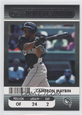 2009 Topps Ticket To Stardom - Ticket to Stardom #TTS-4 - Cameron Maybin