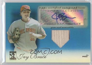 2009 Topps Tribute - Autographed Relics - Blue #TAR-JB3 - Jay Bruce /75