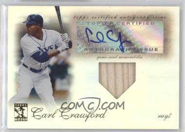 2009 Topps Tribute - Autographed Relics #TAR-CC1 - Carl Crawford /99