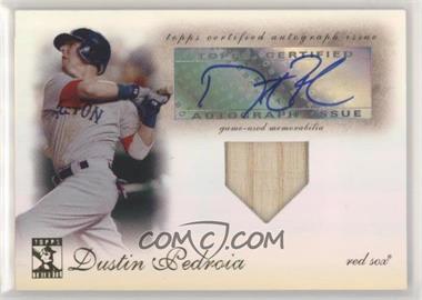 2009 Topps Tribute - Autographed Relics #TAR-DP3 - Dustin Pedroia /99