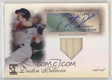 2009 Topps Tribute - Autographed Relics #TAR-DP3 - Dustin Pedroia /99