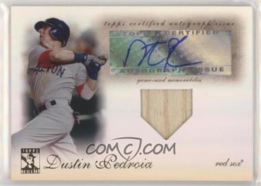 2009 Topps Tribute - Autographed Relics #TAR-DP3 - Dustin Pedroia /99