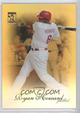 2009 Topps Tribute - [Base] - Gold #50 - Ryan Howard /50