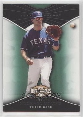 2009 Topps Triple Threads - [Base] - Emerald #22 - Michael Young /240 [EX to NM]