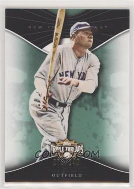 2009 Topps Triple Threads - [Base] - Emerald #3 - Babe Ruth /240