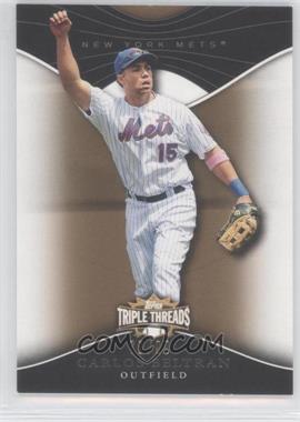 2009 Topps Triple Threads - [Base] - Gold #59 - Carlos Beltran /99