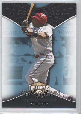 2009 Topps Triple Threads - [Base] - Sapphire #1 - Justin Upton /25