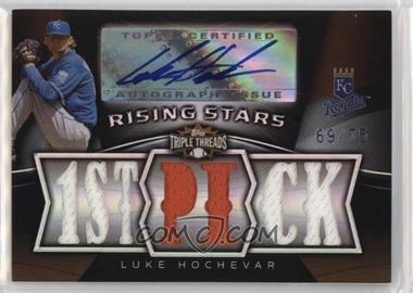 2009 Topps Triple Threads - [Base] - Sepia #112 - Rising Stars - Luke Hochevar /75