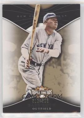 2009 Topps Triple Threads - [Base] - Sepia #3 - Babe Ruth /525 [EX to NM]