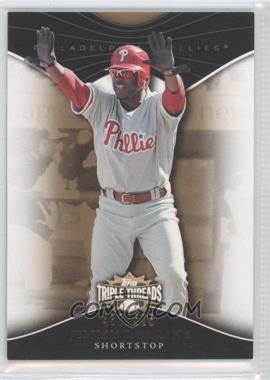 2009 Topps Triple Threads - [Base] - Sepia #40 - Jimmy Rollins /525