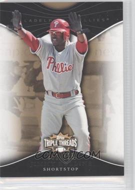 2009 Topps Triple Threads - [Base] - Sepia #40 - Jimmy Rollins /525