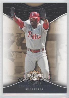 2009 Topps Triple Threads - [Base] - Sepia #40 - Jimmy Rollins /525