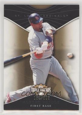 2009 Topps Triple Threads - [Base] - Sepia #5 - Albert Pujols /525