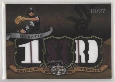 2009 Topps Triple Threads - Relics - Sepia #TTR-109 - Carlos Quentin /27 [Noted]