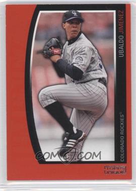 2009 Topps Unique - [Base] - Premier #11 - Ubaldo Jimenez /1199