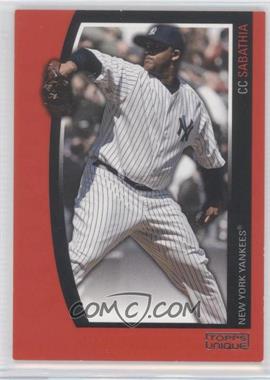 2009 Topps Unique - [Base] - Premier #123 - CC Sabathia /1199