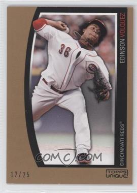 2009 Topps Unique - [Base] - Reserve #33 - Edinson Volquez /25