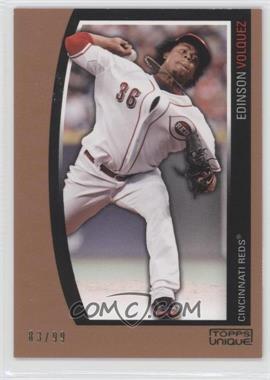 2009 Topps Unique - [Base] - Select #33 - Edinson Volquez /99