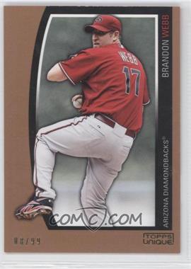 2009 Topps Unique - [Base] - Select #80 - Brandon Webb /99