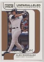 Alex Rodriguez #/99