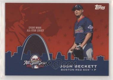 2009 Topps Updates & Highlights - All-Star Stitches #AST-27 - Josh Beckett [EX to NM]