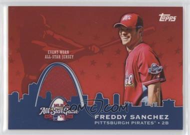 2009 Topps Updates & Highlights - All-Star Stitches #AST-55 - Freddy Sanchez