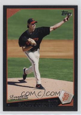 2009 Topps Updates & Highlights - [Base] - Black #UH200 - Randy Johnson /58