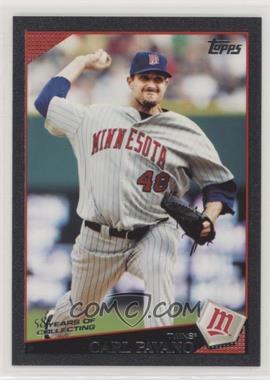 2009 Topps Updates & Highlights - [Base] - Black #UH40 - Carl Pavano /58