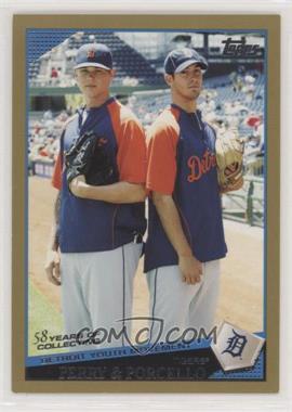 2009 Topps Updates & Highlights - [Base] - Gold #UH135 - Classic Combos Checklist - Detroit Youth Movement (Perry & Porcello) /2009