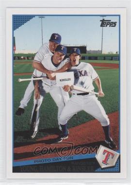 2009 Topps Updates & Highlights - [Base] #UH189 - Classic Combos Checklist - Photo Day Fun (Young, Hamilton & Kinsler)