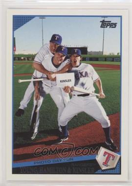 2009 Topps Updates & Highlights - [Base] #UH189 - Classic Combos Checklist - Photo Day Fun (Young, Hamilton & Kinsler)