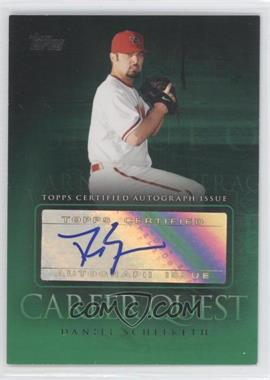 2009 Topps Updates & Highlights - Career Quest Autographs #CQA-DS - Daniel Schlereth