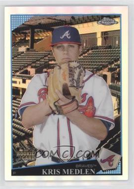 2009 Topps Updates & Highlights - Chrome Rookie Refractors #CHR8 - Kris Medlen