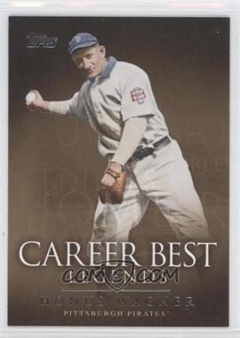 2009 Topps Updates & Highlights - Legends of the Game Career Best Legends #LGCB-HW - Honus Wagner