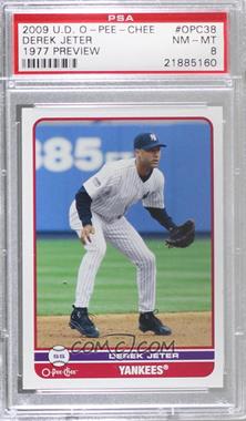 2009 Upper Deck - 1977 O-Pee-Chee Previews #OPC-38 - Derek Jeter [PSA 8 NM‑MT]