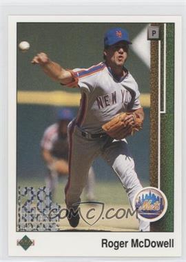 2009 Upper Deck - 20th Anniversary 1989 Buybacks #296 - Roger McDowell