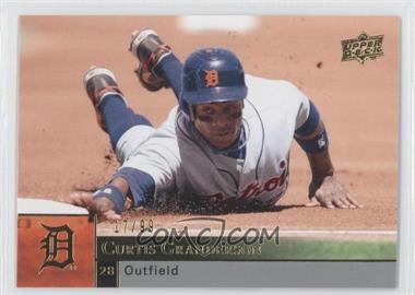 2009 Upper Deck - [Base] - Gold #641 - Curtis Granderson /99