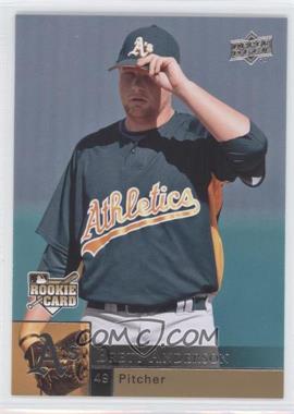 2009 Upper Deck - [Base] #1001 - Brett Anderson